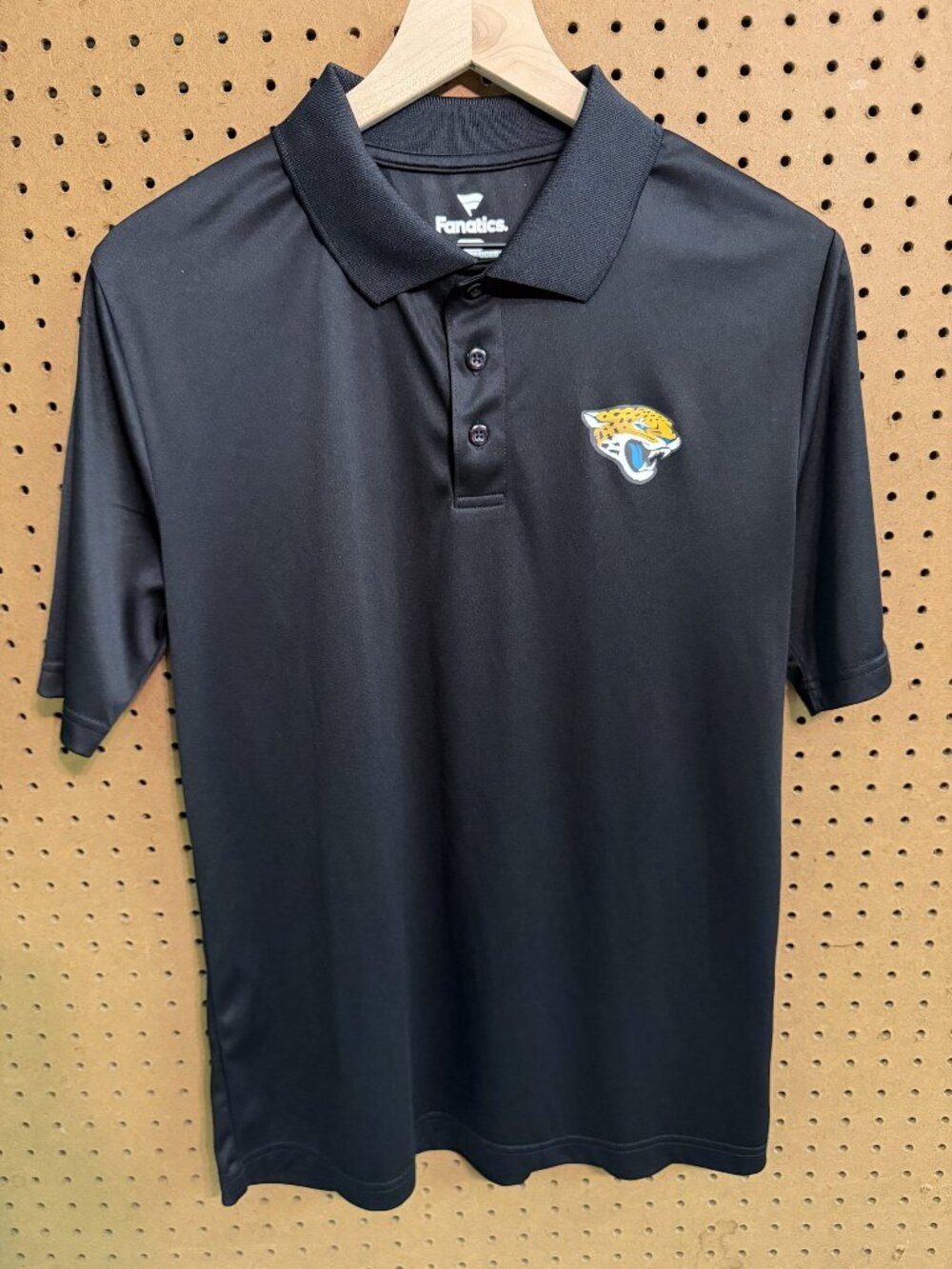 Jacksonville Jaguars Fanatics Polo Shirt Black Men's M
